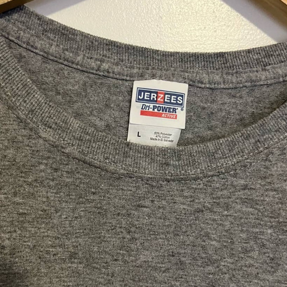 5/ $25 Gray Belgian beer drinking t-shirt L - Picture 3 of 5